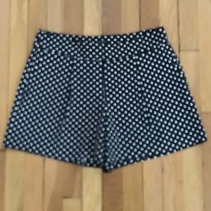 Ann Taylor polka dot shorts size 4